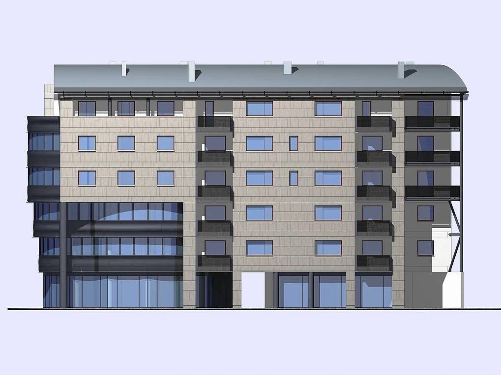 Progetto di Edilizia Residenziale e Direzionale - 3