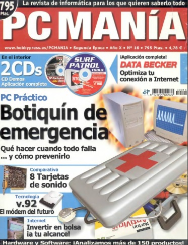 PCME2 16 - Revista PC Mania [2001] [Pdf] [Varios servidores]