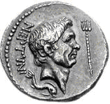 Glosario de monedas romanas. POMPEYO MAGNO, CNEO. 8