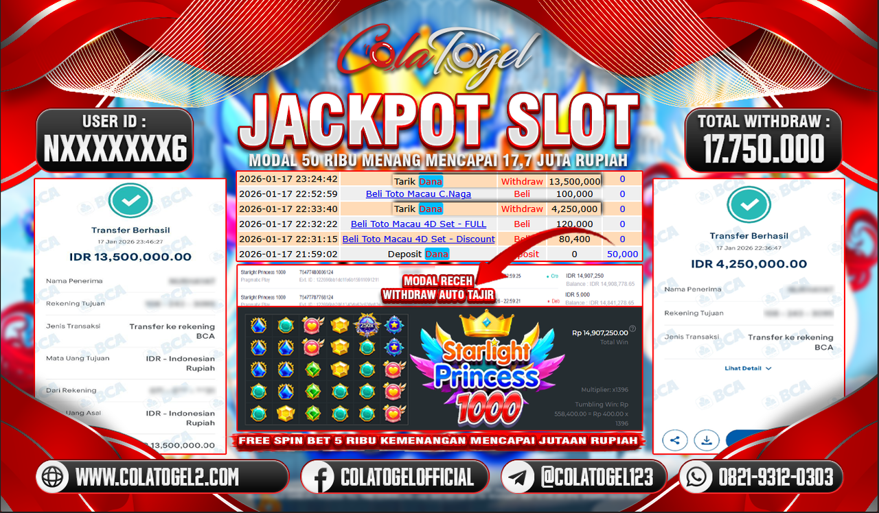 JACKPOT SLOT GACOR!!