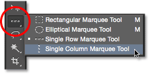 single-column-marquee-tool