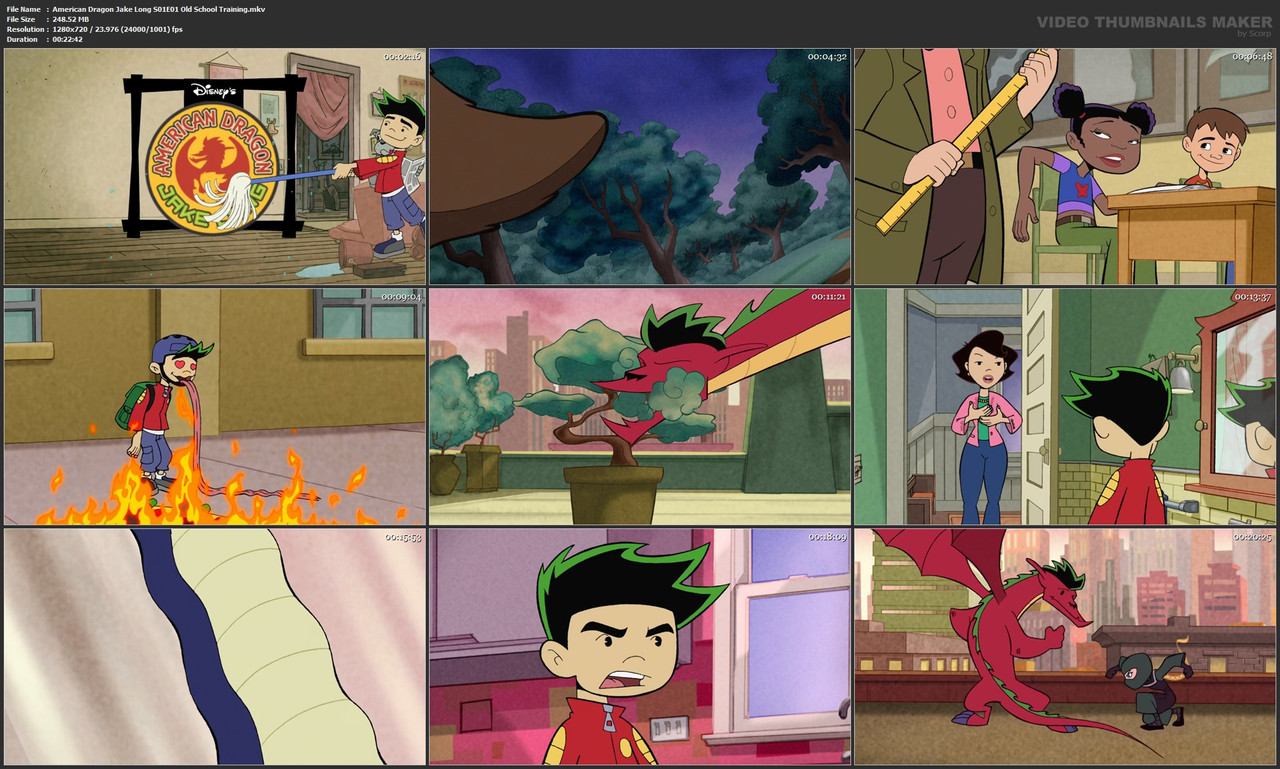 American Dragon Jake Long S01E01 Old School Training.mkv