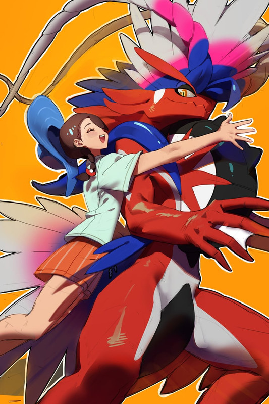 female-protagonist-and-koraidon-pokemon-