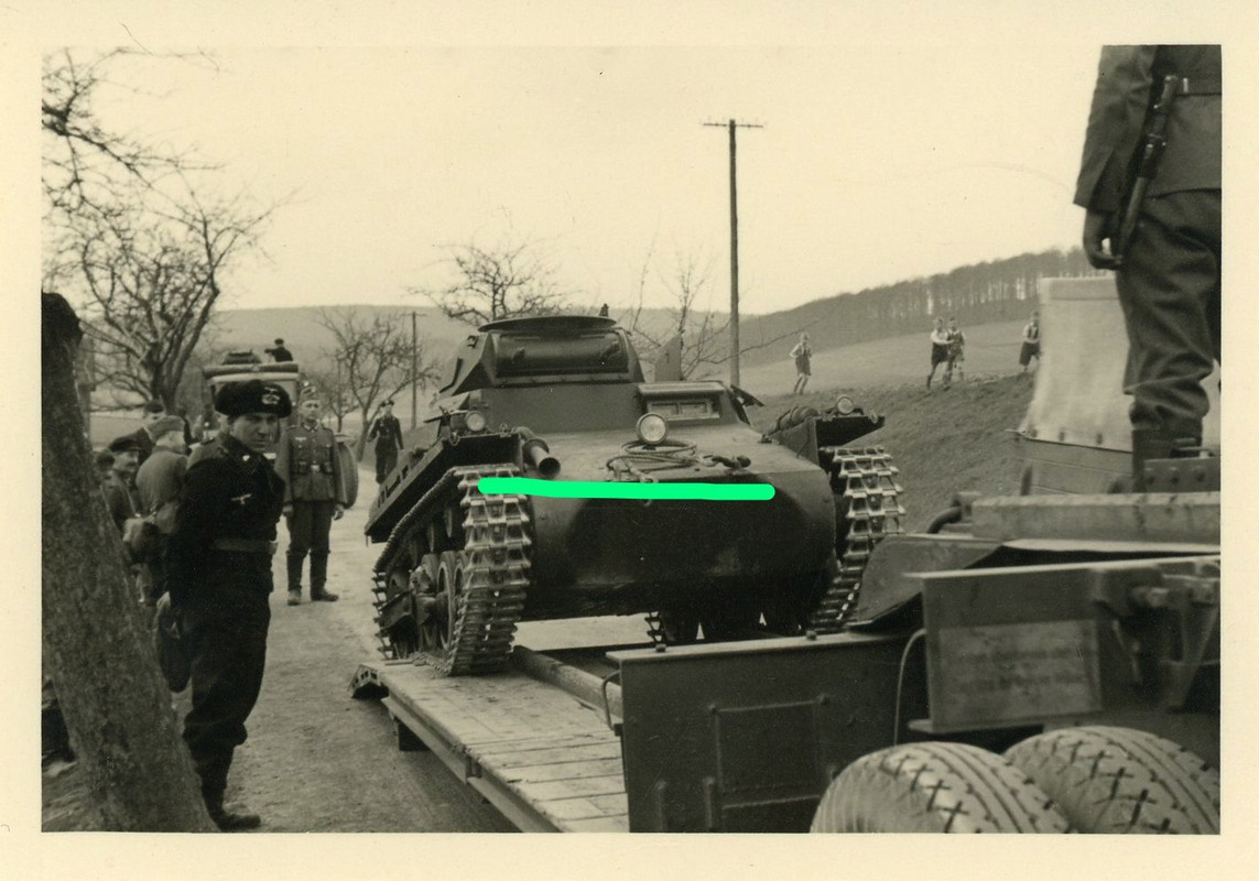 Panzer I Tank Anhänger Foto