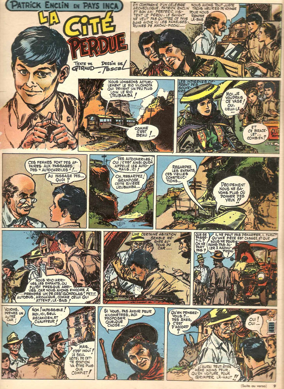 la cité perdu dessin de pascal