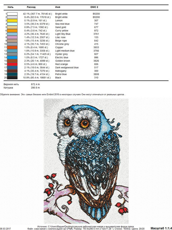 сова малая с компенсацией н