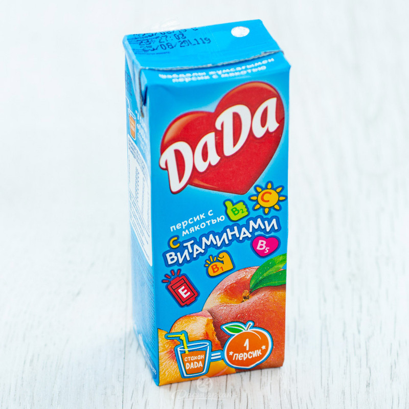 сок dada 0,2л в ассортименте