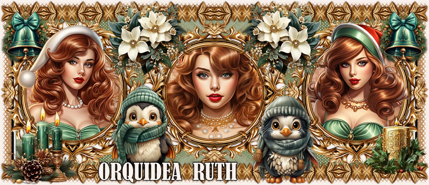 Pinguini di Natale orquidearuth