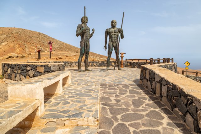 Fuerteventura - Blogs de España - MIRADORES MORRO VELOSA, GUISE Y AYOSE, DE LAS PEÑITAS, BETANCURIA, AJUY, CUEVAS (9)