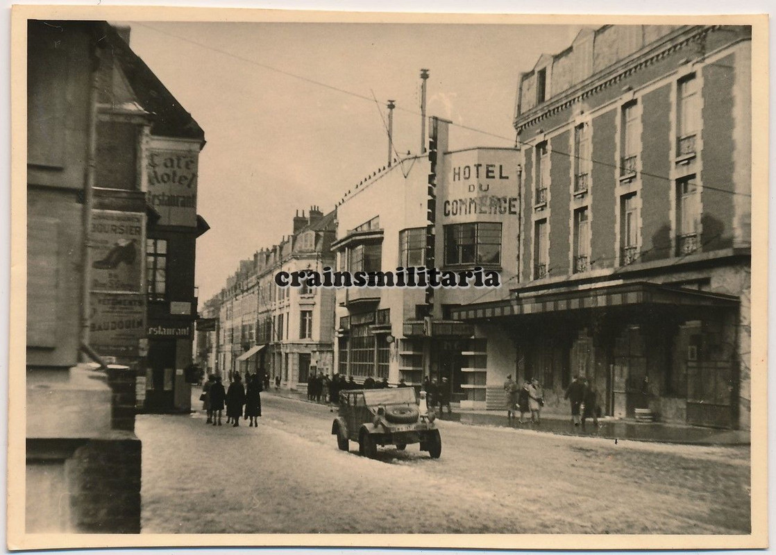 Orig. Foto Volkswagen Kübelwagen Typ 82 b. Quart
