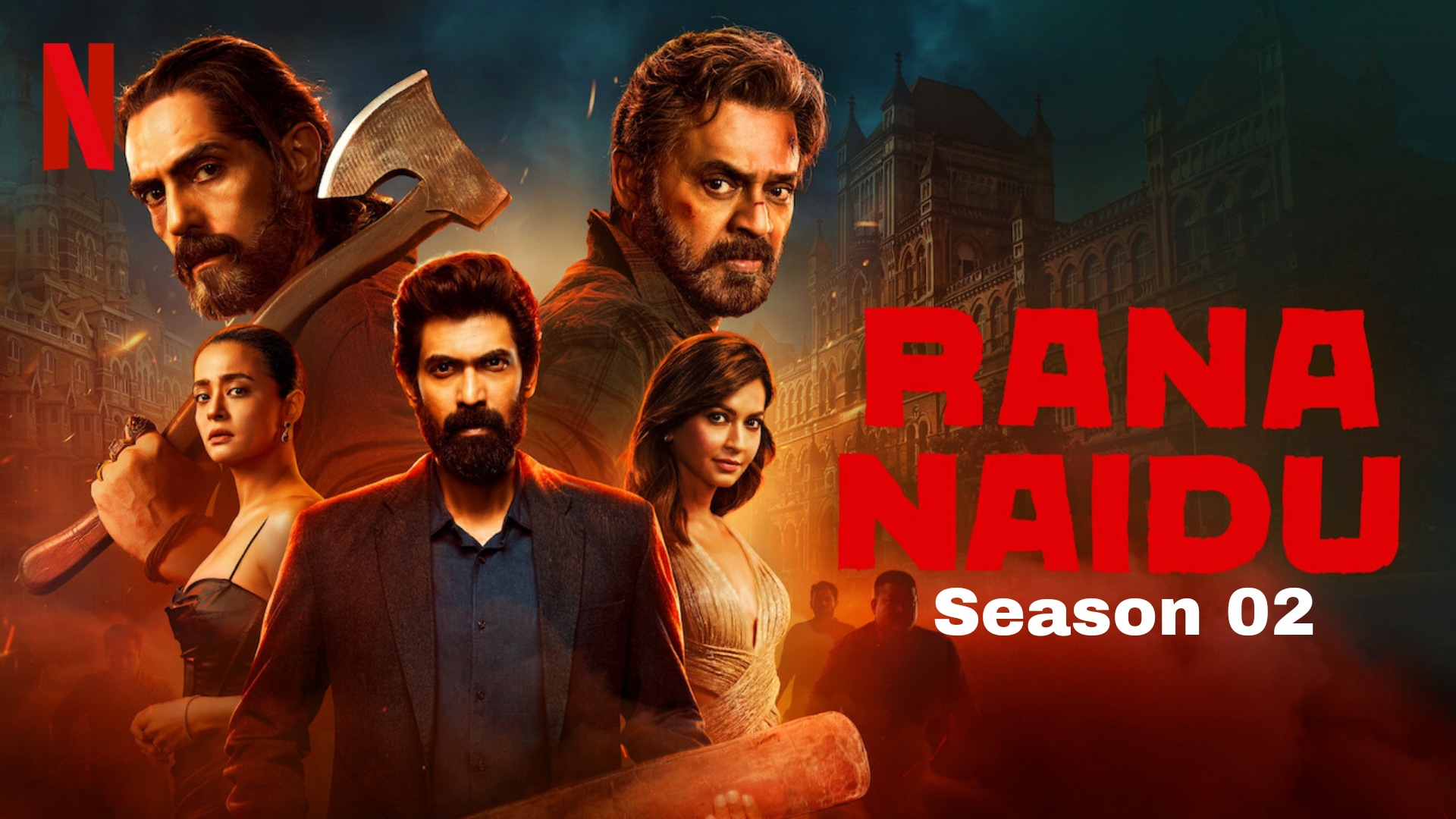 Rana Naidu 2 (2025) Season 02 All Episode Hindi Netflix WEB-DL – 480P | 720P | 1080P – Download & Watch Online