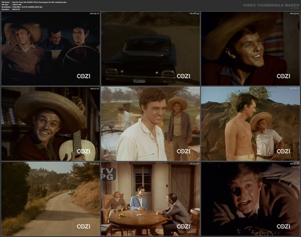 Run for Your Life S03E03 Three Passengers for the Lusitania.mkv