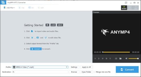 AnyMP4 MTS Converter 7.2.36 Multilingual