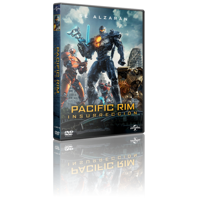 Portada - Pacific Rim: Insurrección [PAL] [DVD9Full] [Cast/Ing/Fr/Hi] [Sub:Varios] [2018] [C.Ficción]