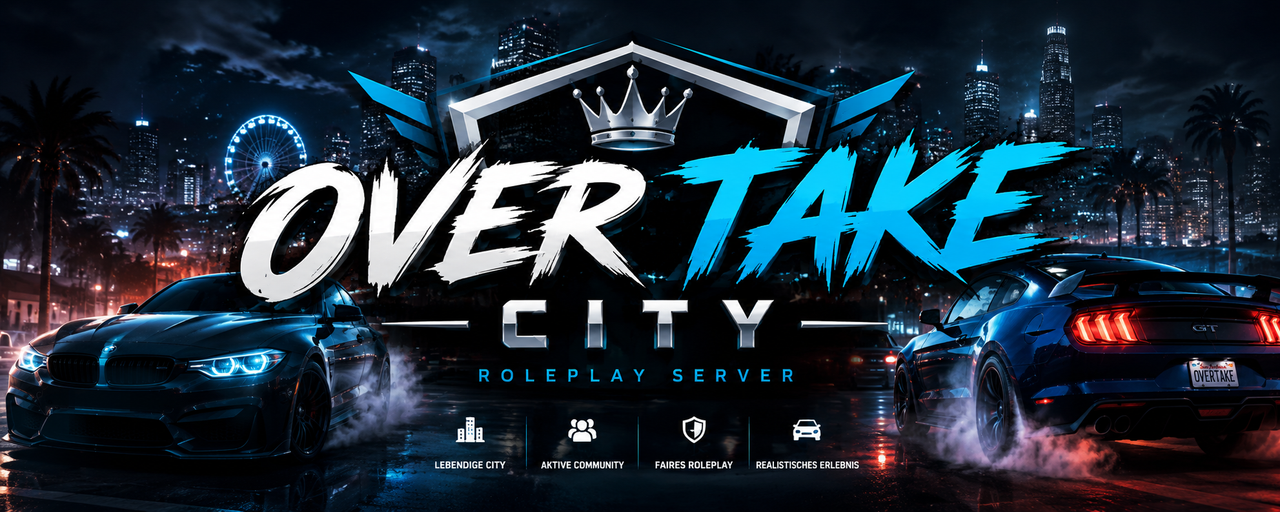 Over Take City banner