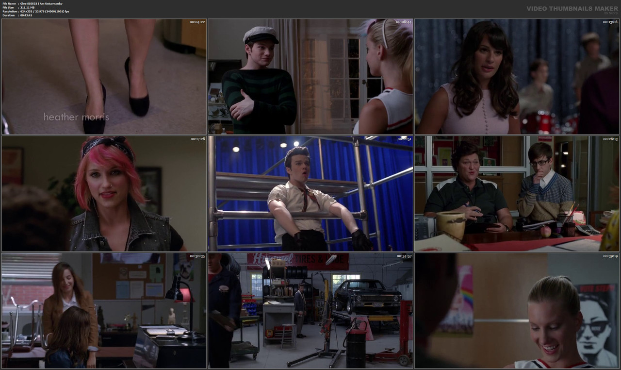 Glee S03E02 I Am Unicorn.mkv