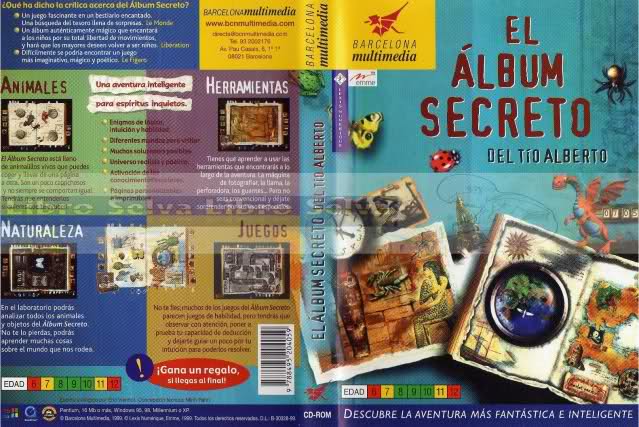 290y079 - El Album Secreto del Tio Alberto. [PC CD] Español 7-11 Años