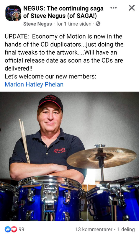 Steve Negus New Album 4