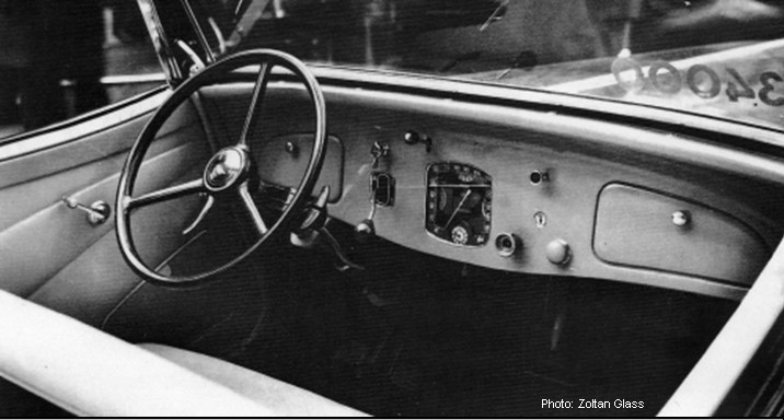Tableau de bord Roadster 22 A