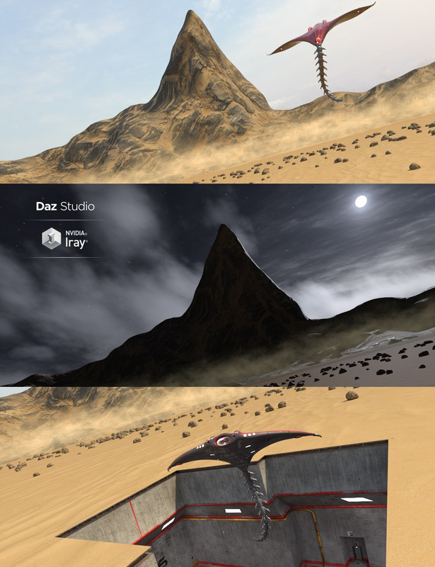 Hidden Zone 2025 - Free Daz 3D Models