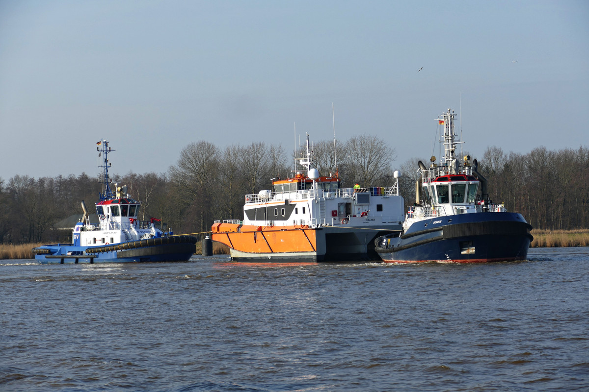 Fairplay XV mit Calima und Sönke (OK-090225-1)