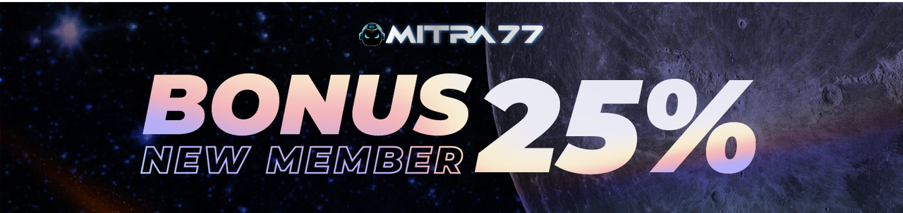 BONUS NEW MEMBER 25%