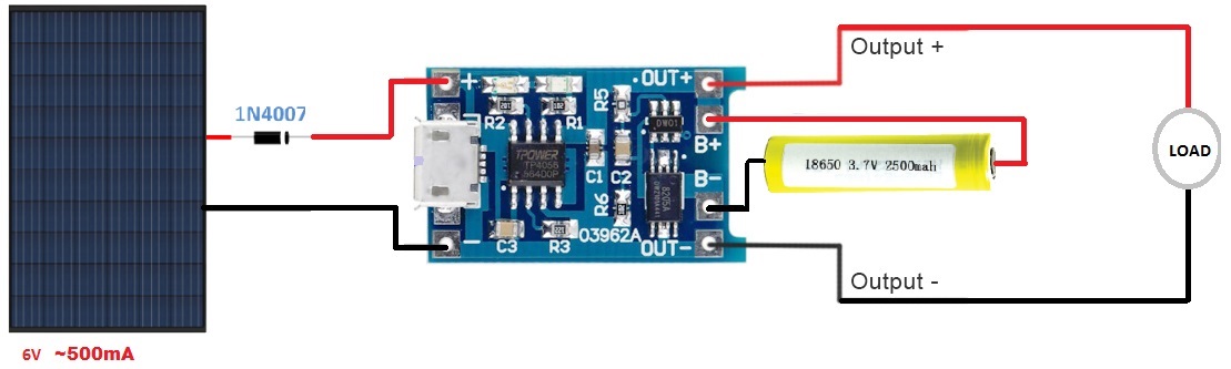 TP4056LipoCircuit
