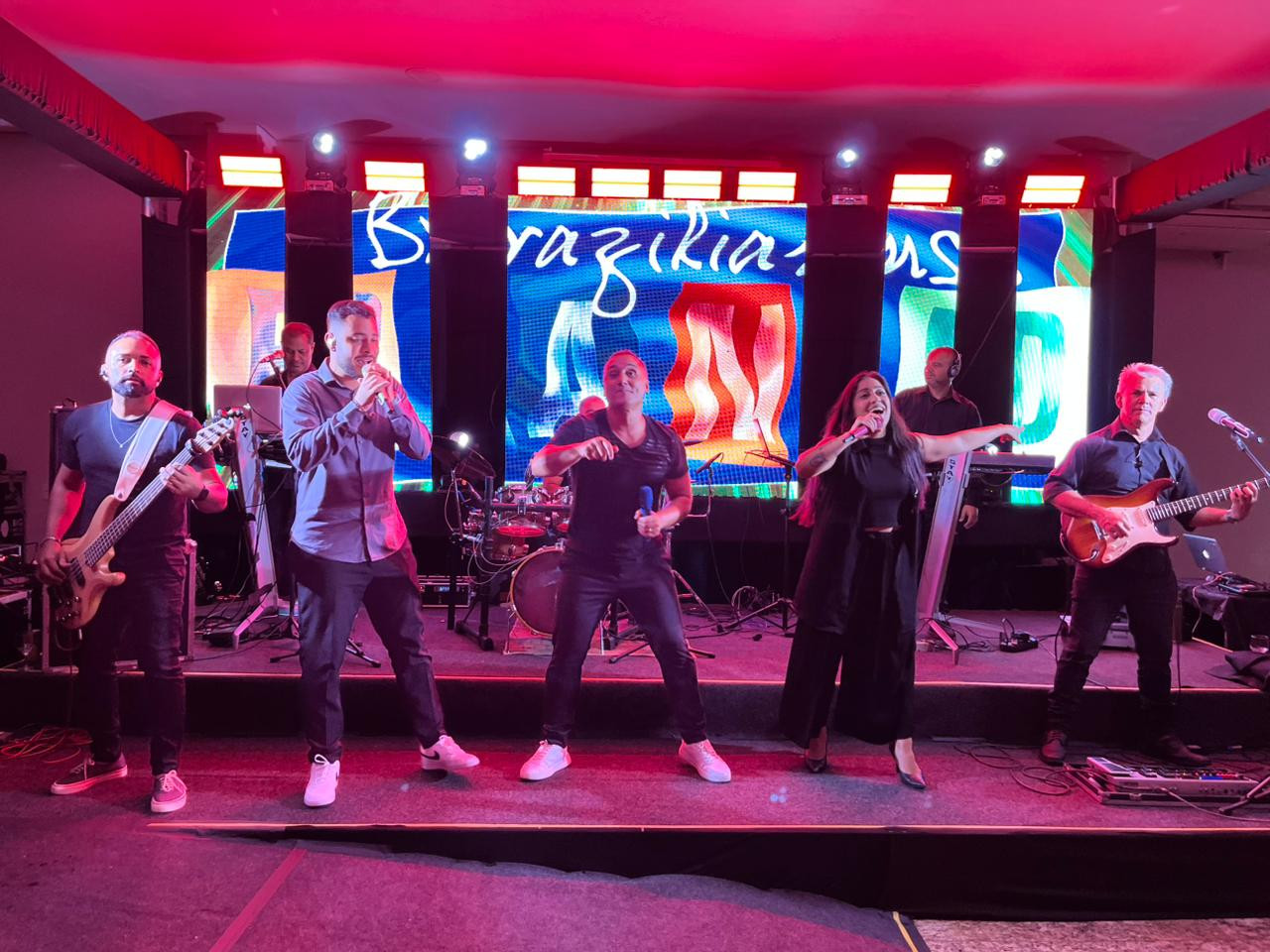 Brazilians Band tocando em casamento em Brasília
