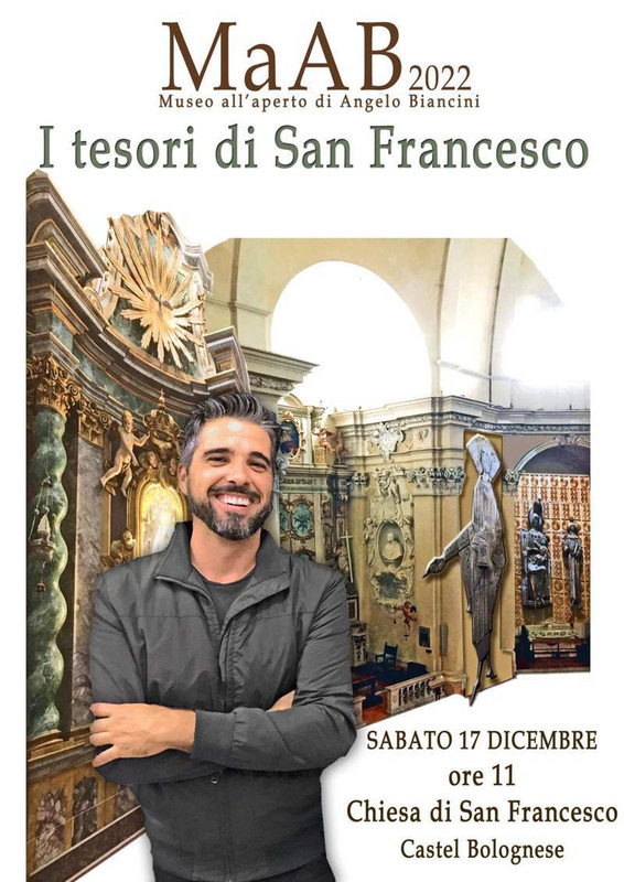 Sabato 17 dicembre appuntamento Tour MaAB alla Chiesa di San Francesco