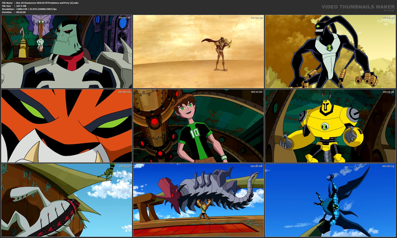Ben 10 Omniverse S01E10 Of Predators and Prey (2).mkv