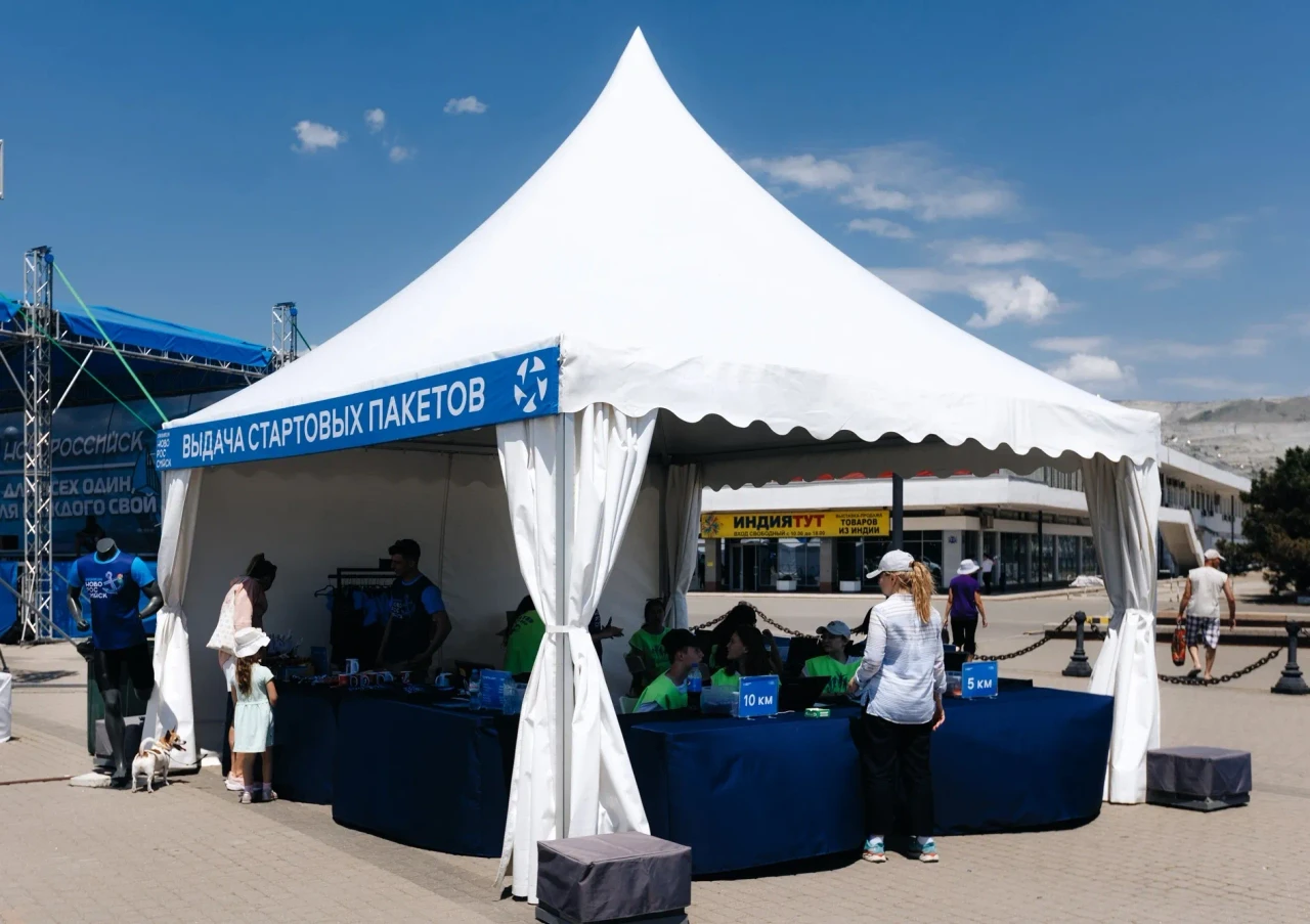 Аренда шатра пагода на мероприятие - ракурс 5