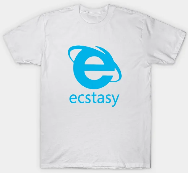 Vetements Camiseta White Ecstasy