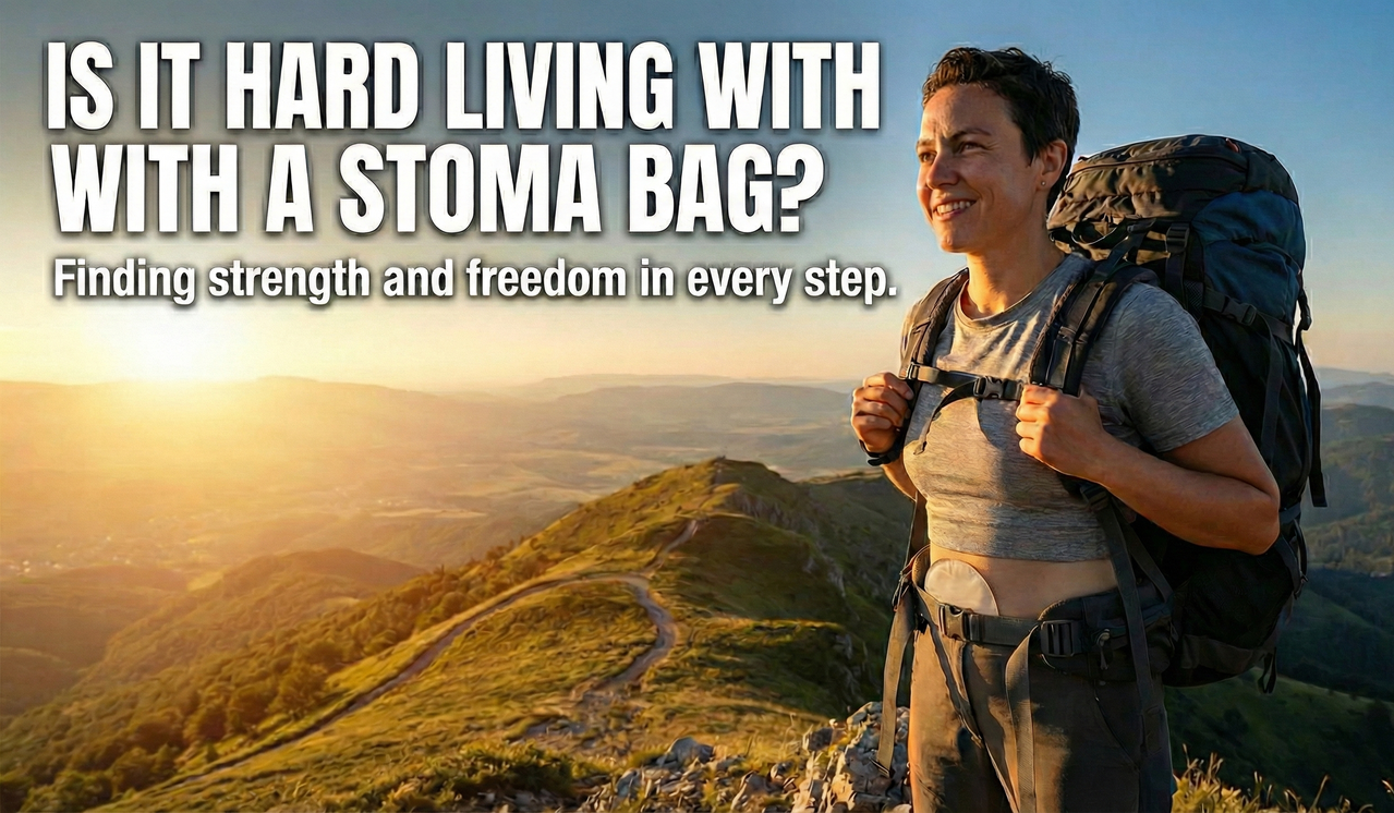 Is it hard living with a stoma bag