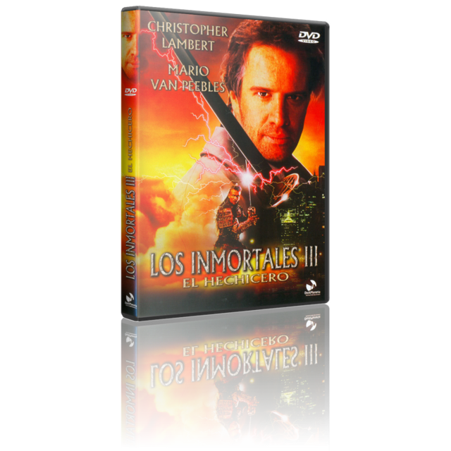 Portada - Los Inmortales 3: El Hechicero [DVD5 Full Full][Pal][Cast/Ing][Sub:Cast][Aventuras][1995]