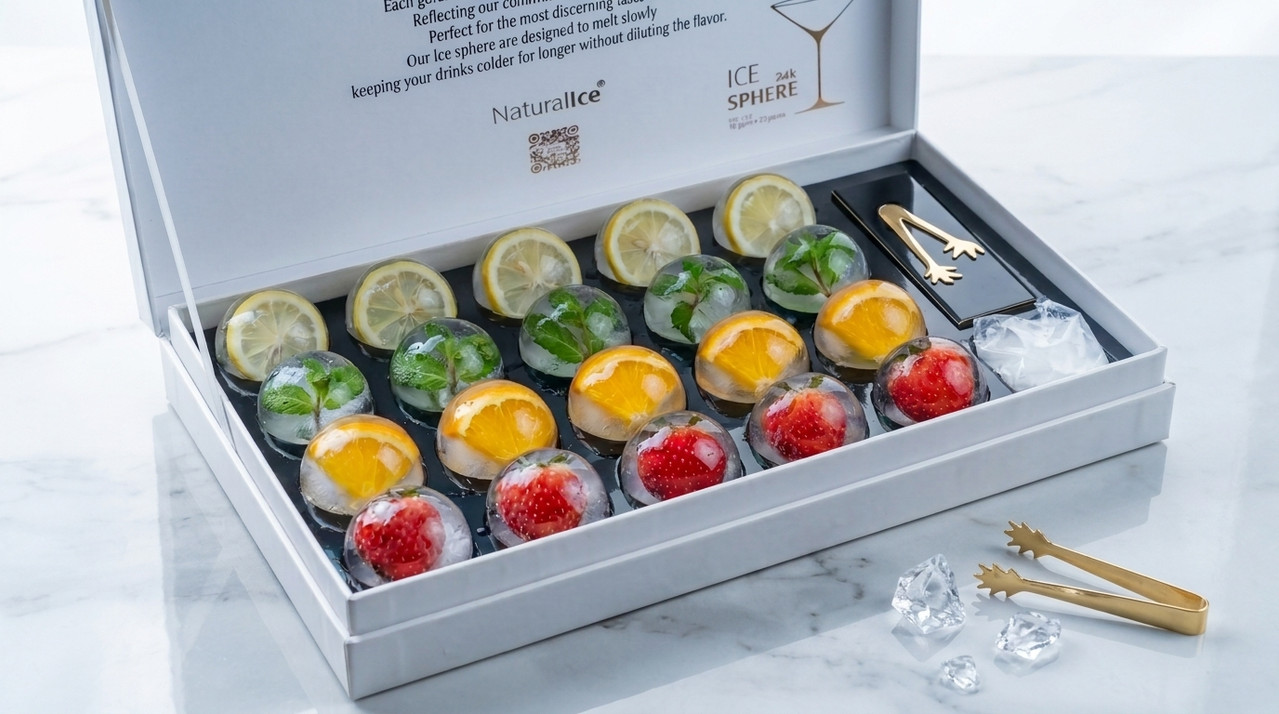 Ice Ball Fruit Luxury - 20 Pcs