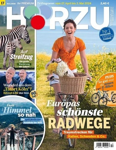 Cover: H&ouml;rzu Fernsehzeitschrift No 17 vom 20  April 2024