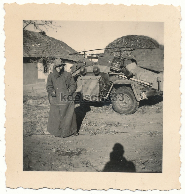 Foto Funk Panzerspähwagen Sd.Kfz. 223 Rad Panzer