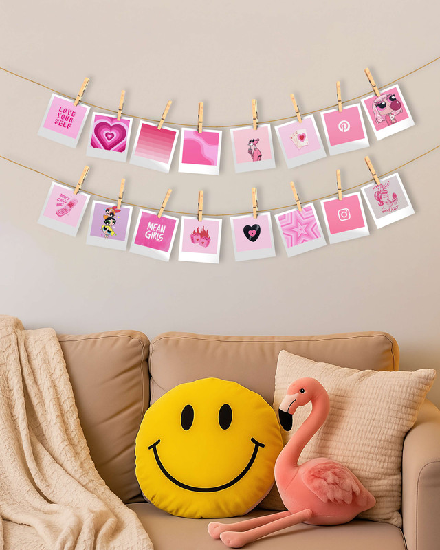 16 Pink Aesthetic | Polaroid Prints