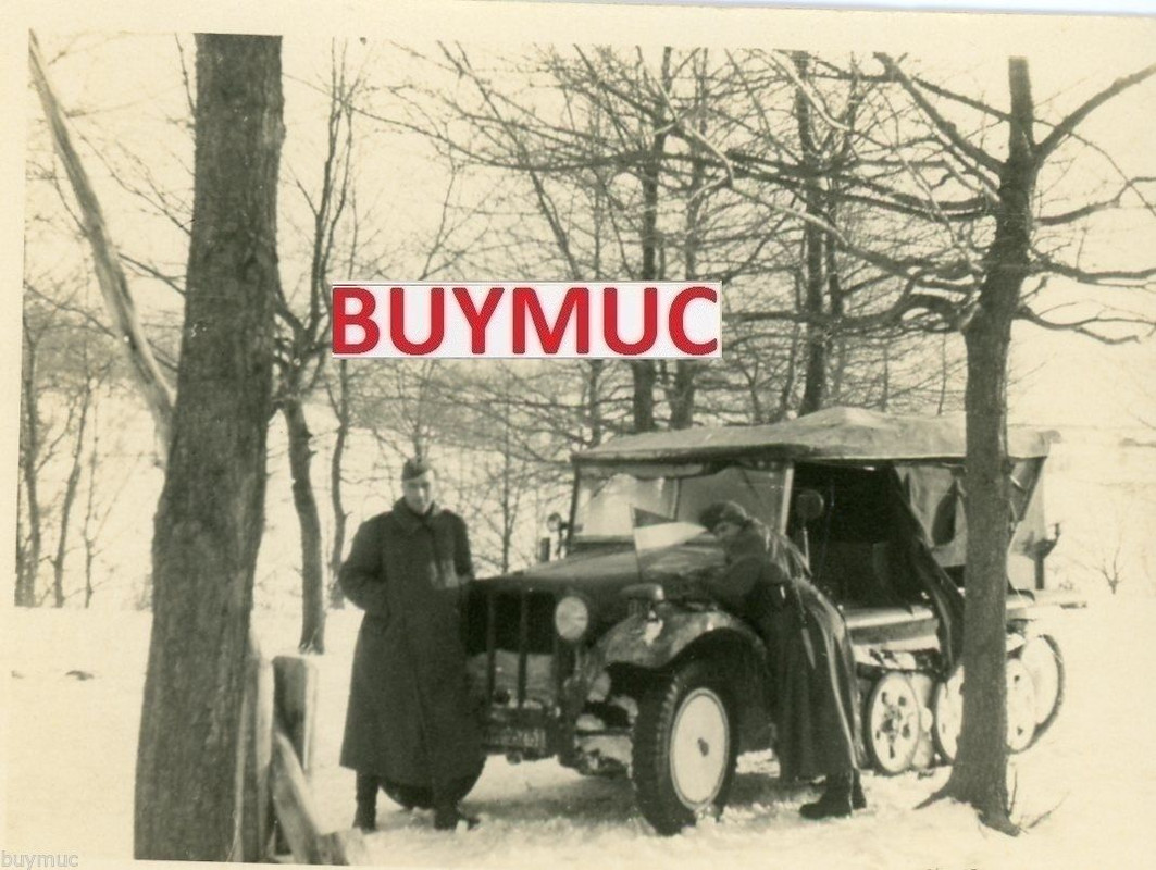 PHOTO FOTO SD KFZ FRÜHE AUSFÜHRUNG