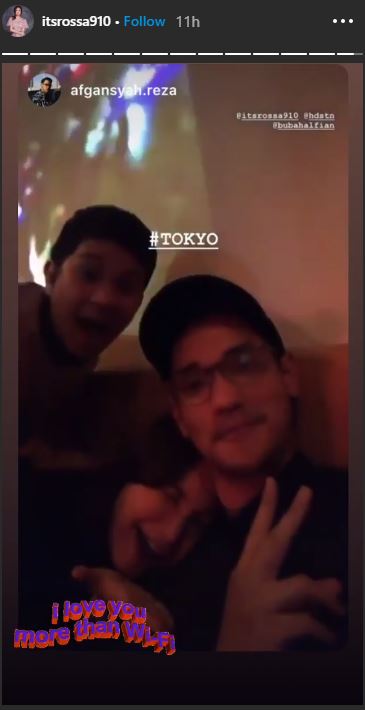 Afgan, Rossa dan putra Rossa