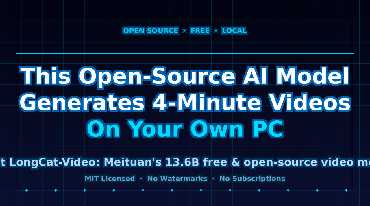 This open-source AI video model creates 4-minute videos directly on your PC
