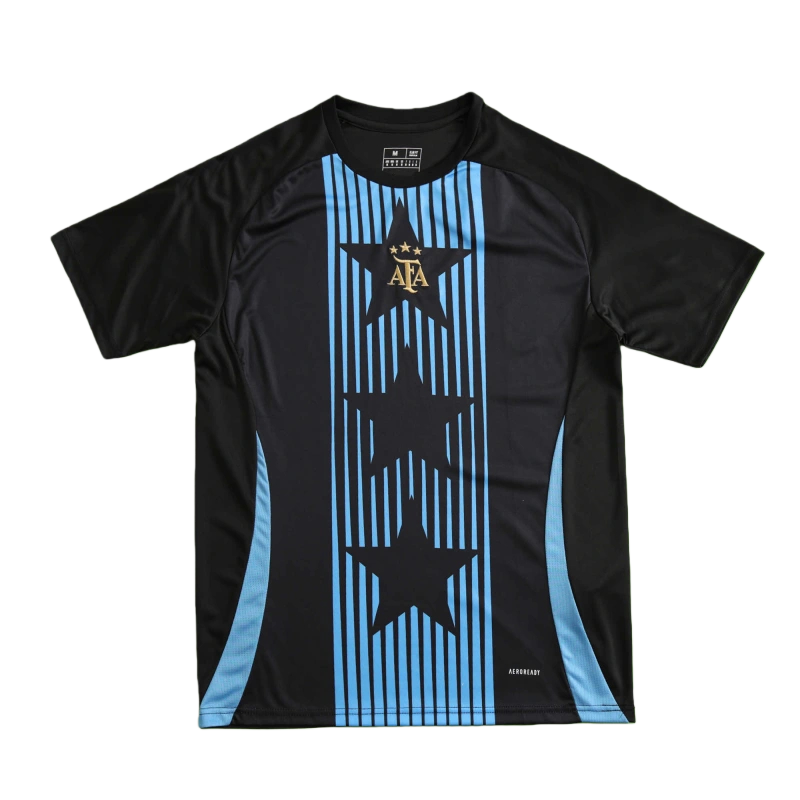 2024 season Argentina Black training suit Fan version