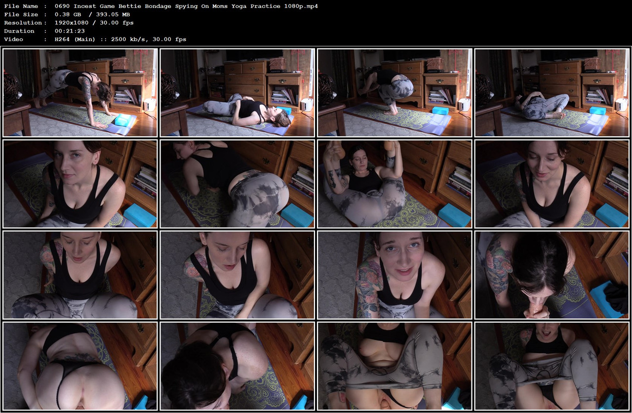 0690 Incest Game Bettie Bondage Spying On Moms Yoga Practice 1080p mp4