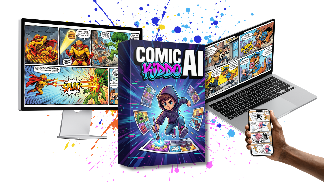 Comic Kiddo AI Product Bundle
