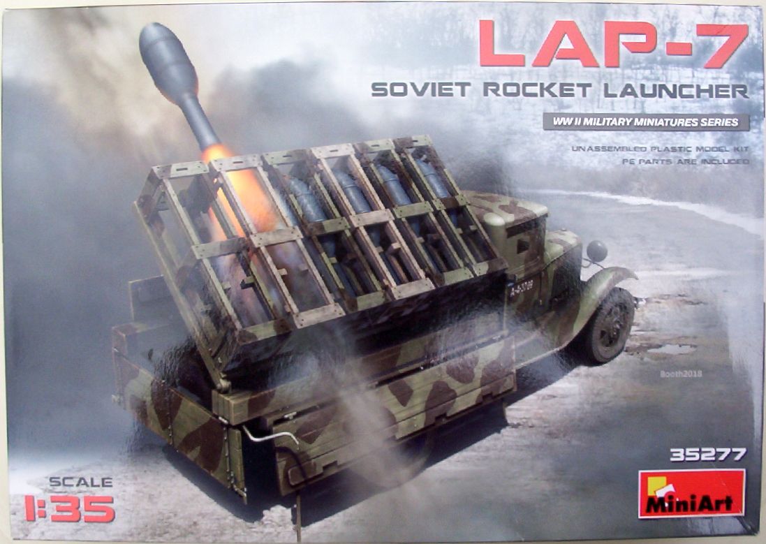 MiniArt 35 LAP-7 Rocket Launcher