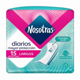 8205 | Protectores Diarios Nosotrasx 15 Un(azul)