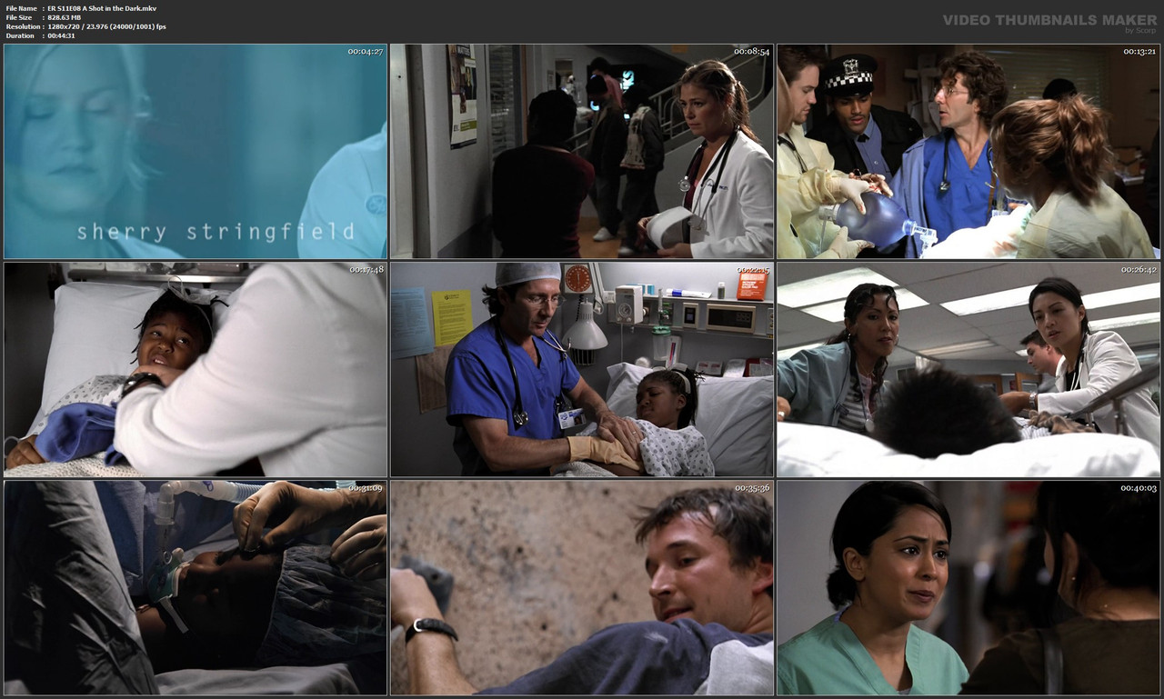 ER S11E08 A Shot in the Dark.mkv