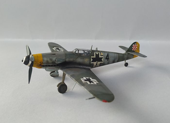 Bf-109G 2.Lj, Hasegawa i Revell 1/72 IMG-20200924-124052