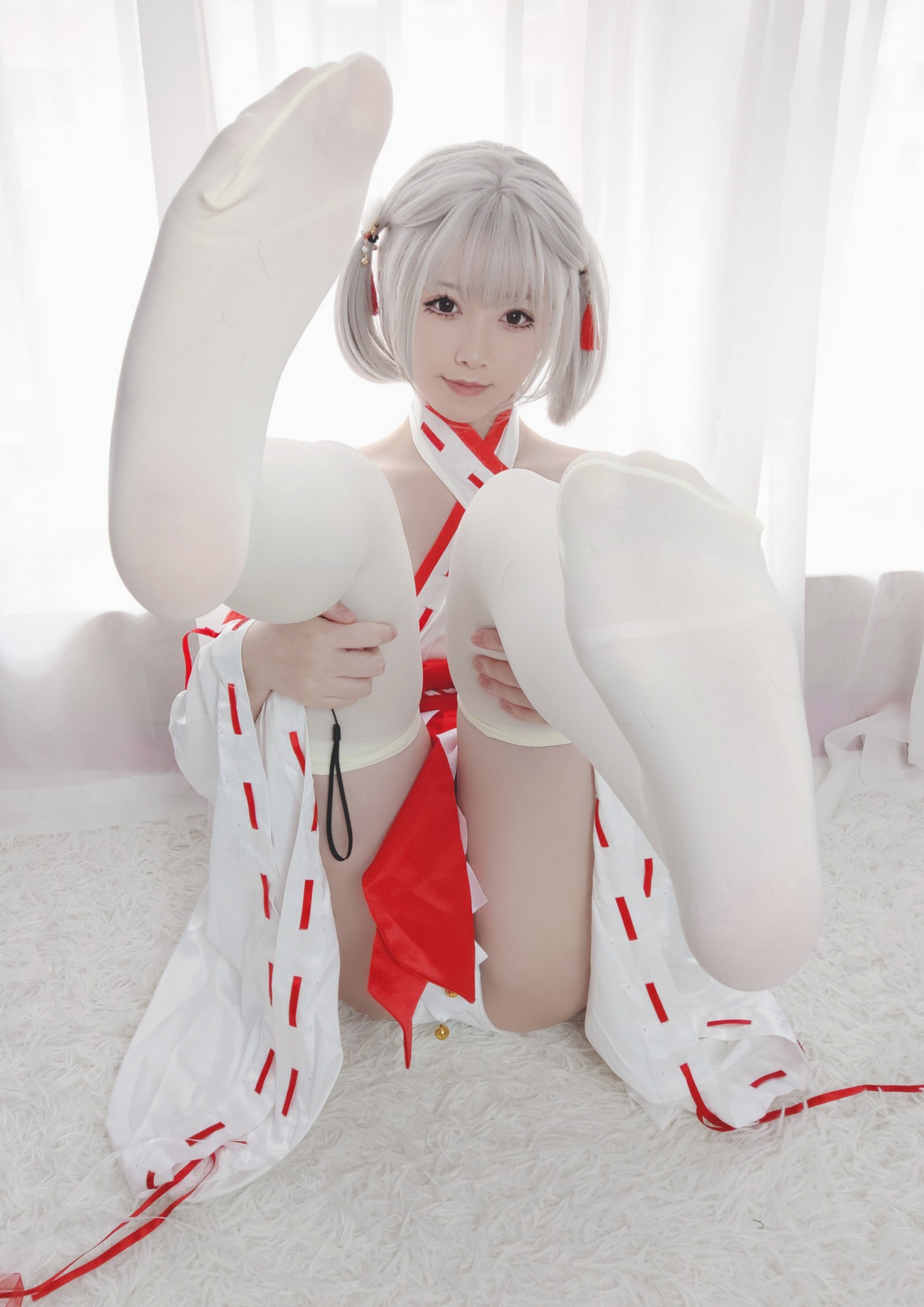 朝霧愛 – 巫女 Cosplay 高清写真（40P-149.4M）日式传统风插图9