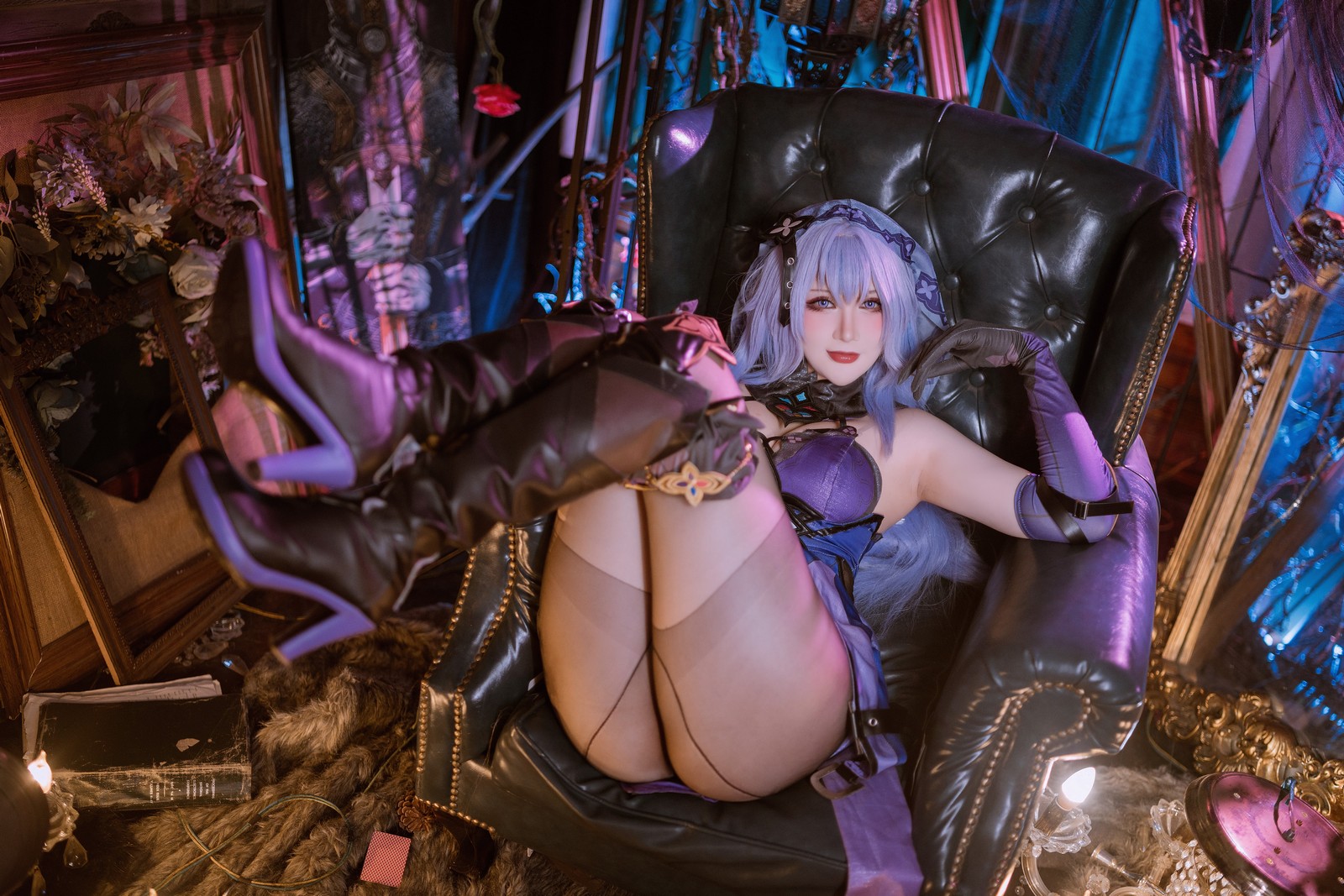 兔胖胖min – 黑天鹅 Cosplay 高清写真集（40P-413MB）角色主题插图6